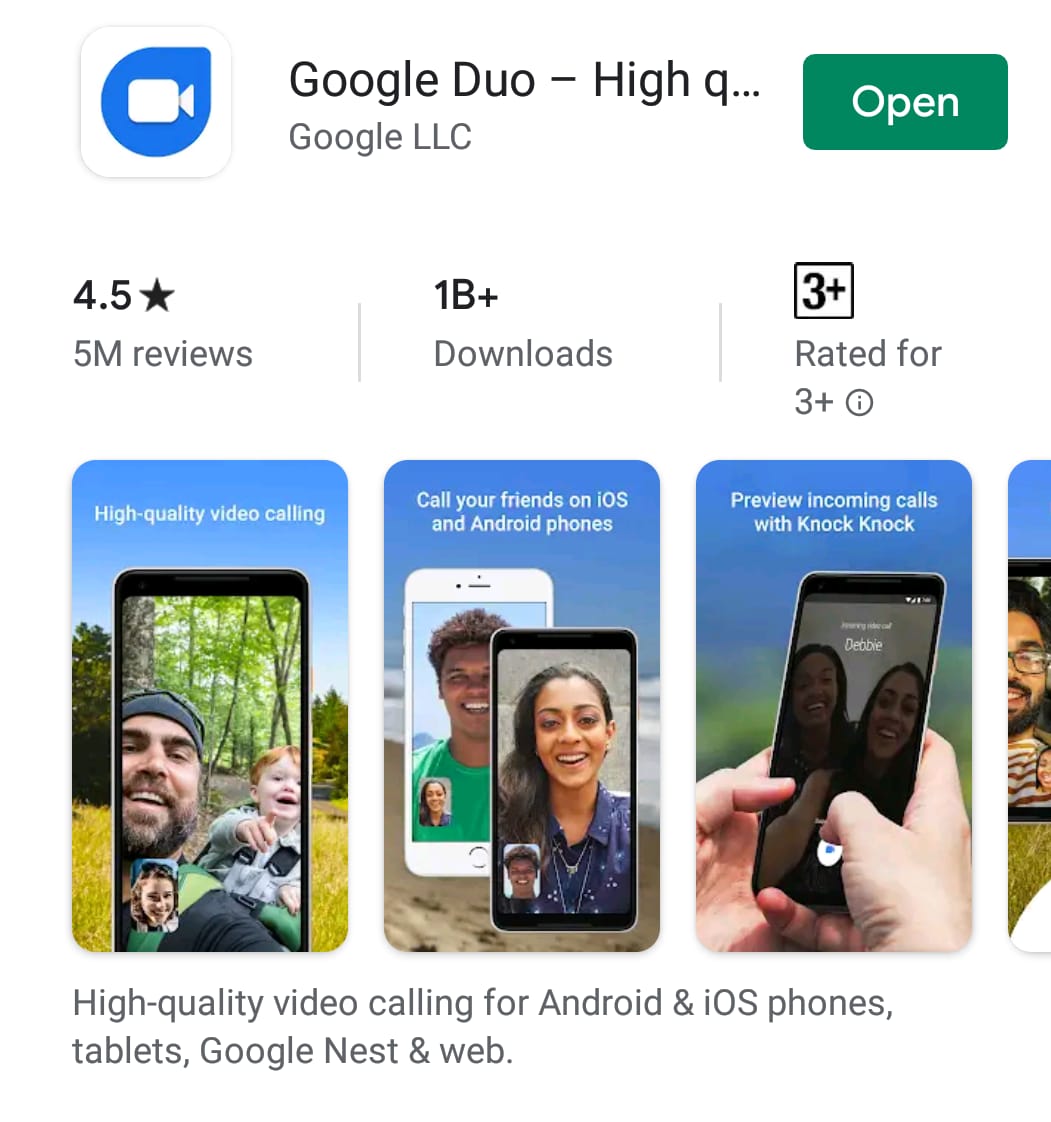 android duo app